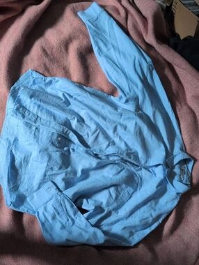 Old Navy Sky Blue "Boyfriend" Shirt